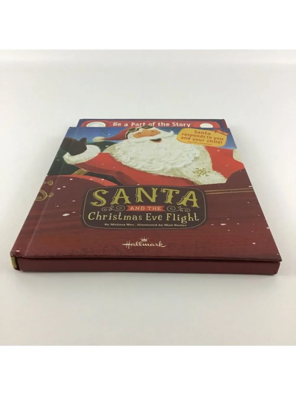 Hallmark Santa And The Christmas Eve Flight Book A Read & Replay Adventure 2013